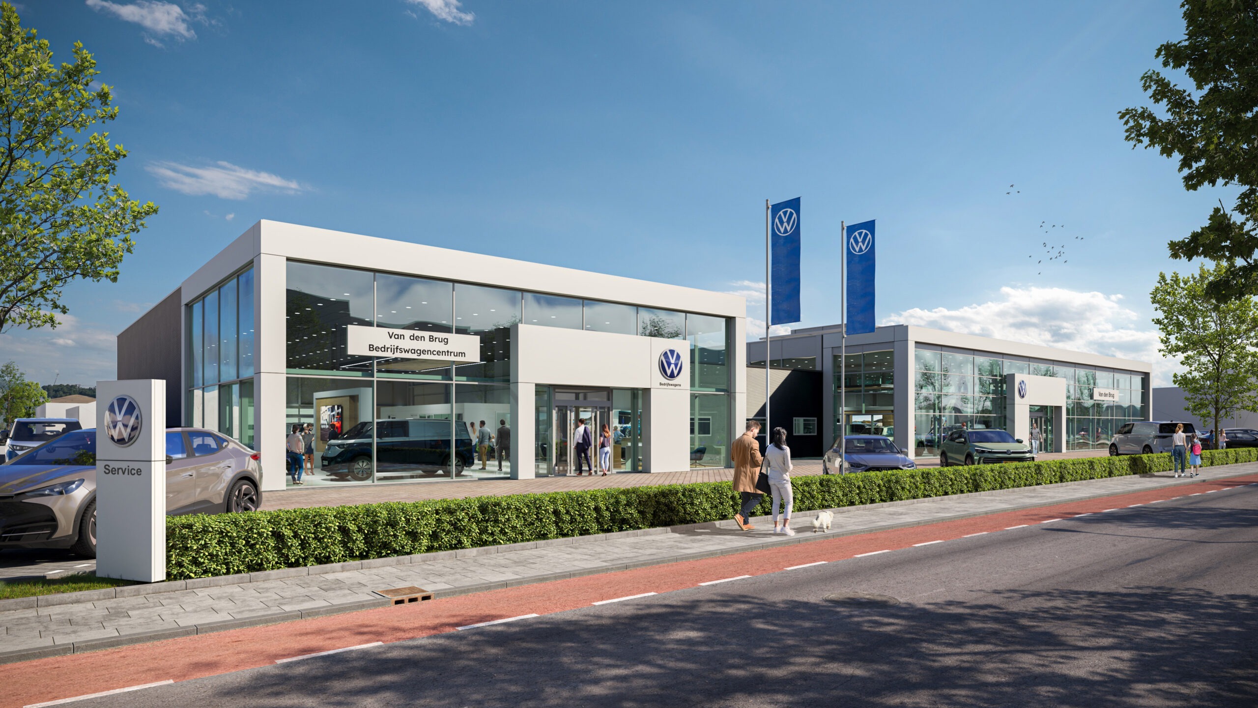 Automotive dealer exterieur