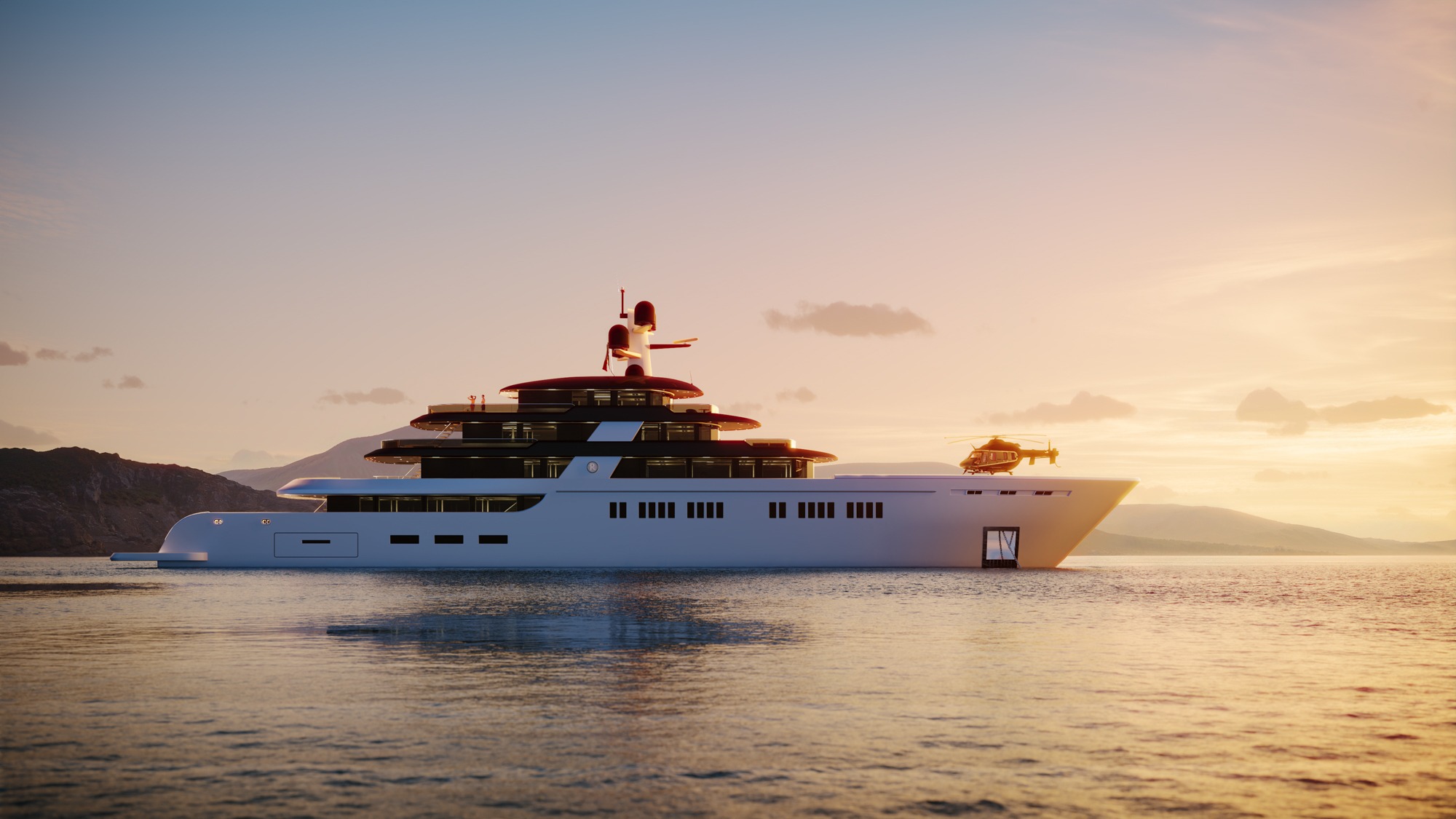 Superjacht exterieur