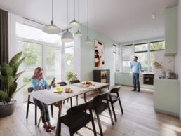 3d visualisatie keuken